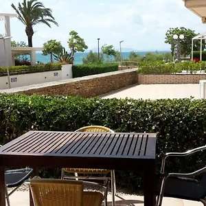 Davant Mar - Con Terraza A Pie De Playa Appartement Roses